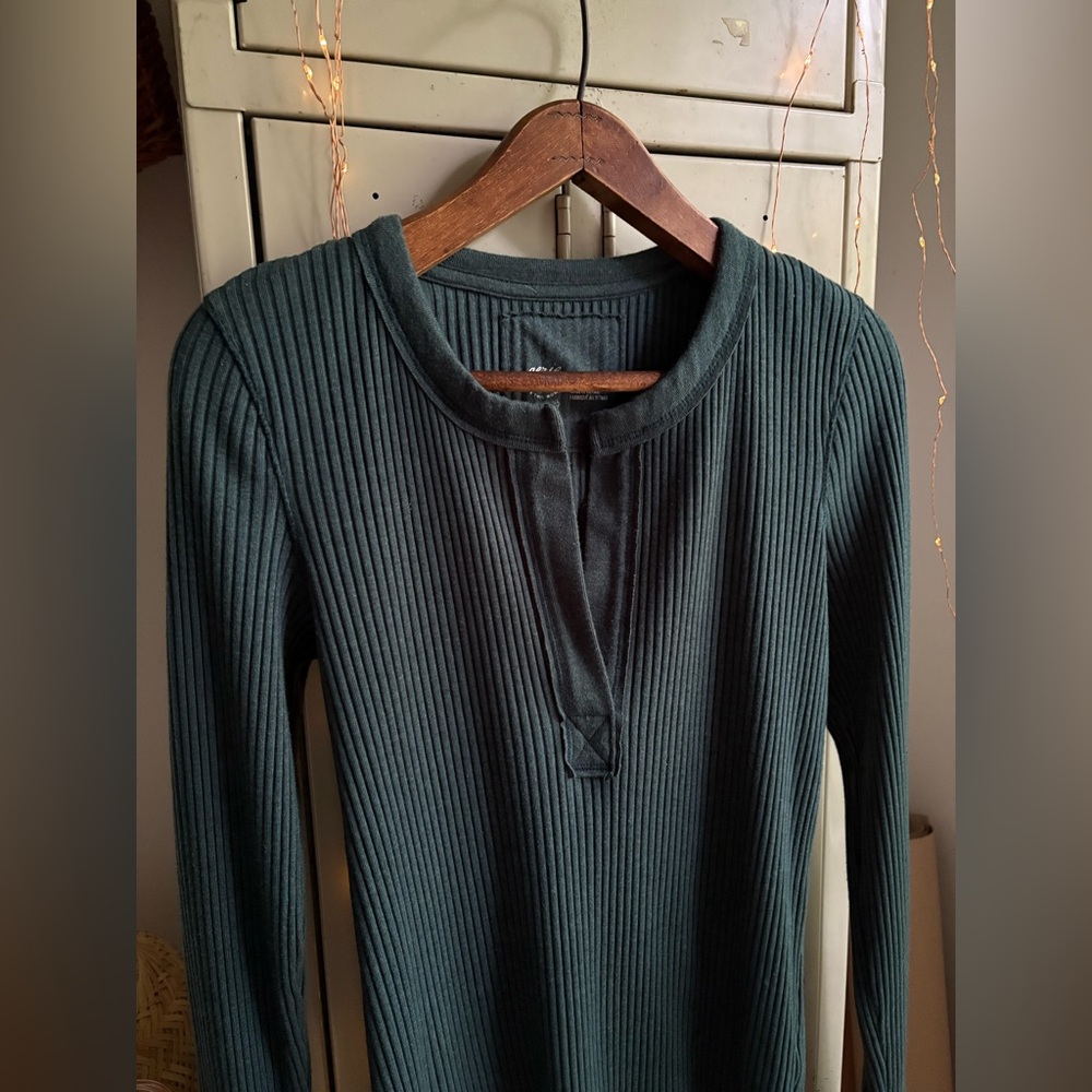 Aerie Ribbed Long Sleeve - Picture 4 of 7